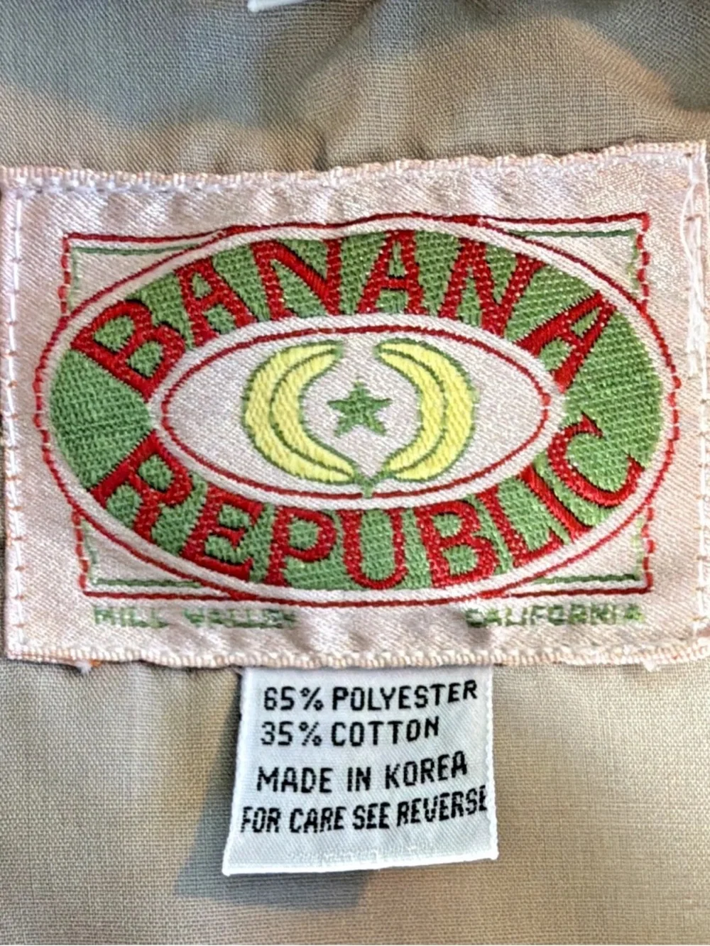 Banana Republic vintage banana